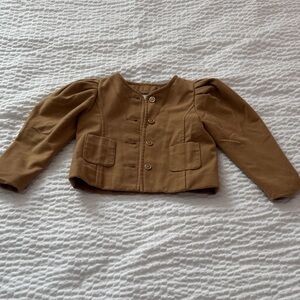 Janie and Jack Brown Kids Blazer